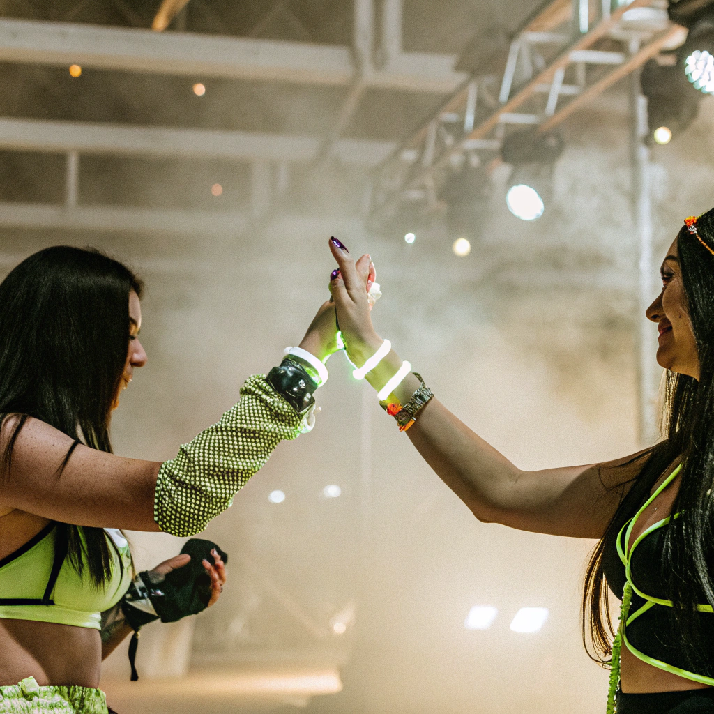 PLUR kandi trading culture at EDM raves event symbolizing connection between people and souls